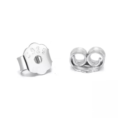 Butterfly DIY Accessories for Earring Back 925 Sterling Silver
