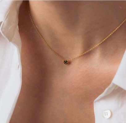 Gold Plated 925 Sterling Silver Starburst Diamond Disc Pendant Necklace for Daily Wear