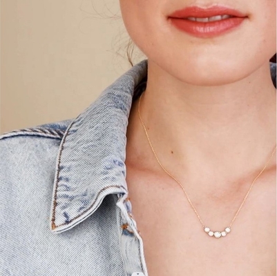 Rhodium 18k Gold Necklace Womens 1.2mm White Gold Cz Pendant