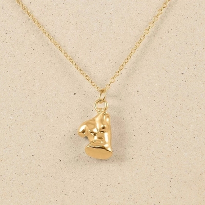 Venus Womanhood 18K Gold Plated 925 Sterling Silver Filled Pendant Necklace For Party