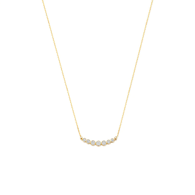 Minimalist 925 Sterling Silver Tennis Pendant Necklaces for Women Layer Stackable Necklaces