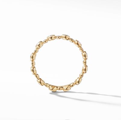 الكلاسيكيات زيركون عصابة الخلود المجوهرات المصفوفة بالذهب US Size 10 Clear CZ Ring
