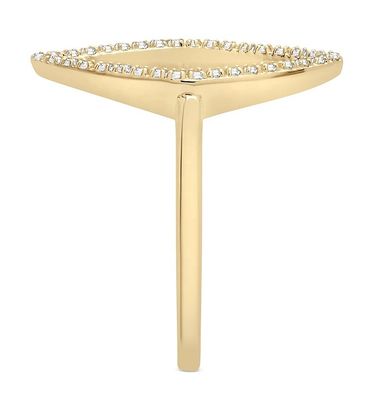 خطوبة بيضاء CZ بيان الرومبوس خاتم ذهب 925 فضة استرلينج المجوهرات للنساء