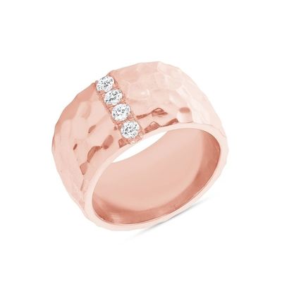 الحجم 6 - الحجم 10 الحلقات النحاسية المصفاة بالذهب 18K