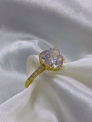 تقنية الإدراج المجهري القلب المقطوعة حجر CZ 925