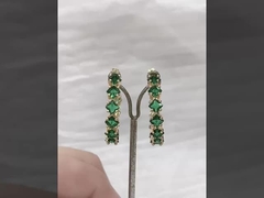 حجارة بيضاء من الـ (سي زي) حُبّ حلقات لا نهائية من 925 فضة من أجل الرومانسية الأبدية